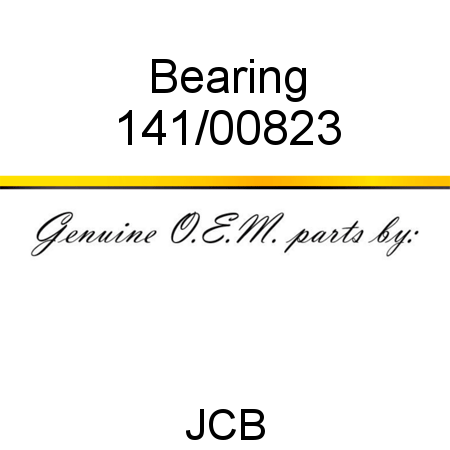 Bearing 141/00823