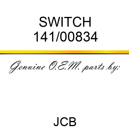 SWITCH 141/00834