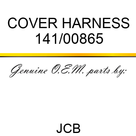 COVER HARNESS 141/00865