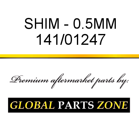 SHIM - 0.5MM 141/01247
