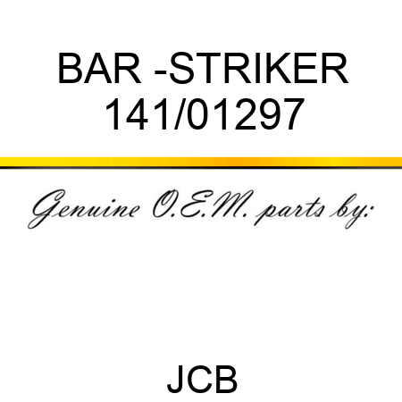 BAR -STRIKER 141/01297