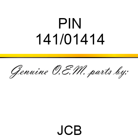 PIN 141/01414