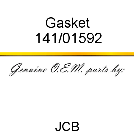 Gasket 141/01592
