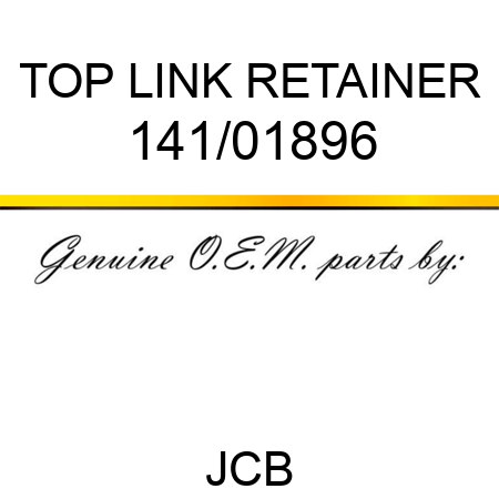 TOP LINK RETAINER 141/01896