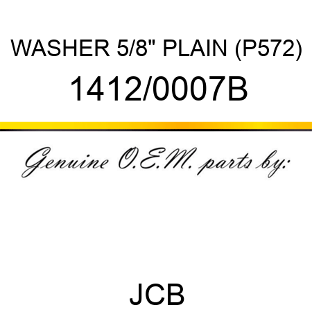 WASHER 5/8