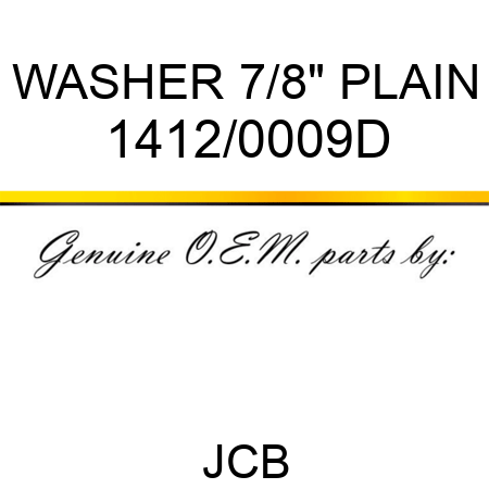 WASHER 7/8