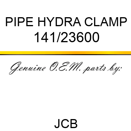PIPE HYDRA CLAMP 141/23600