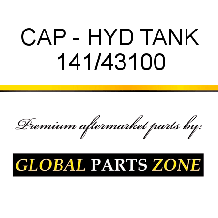 CAP - HYD TANK 141/43100