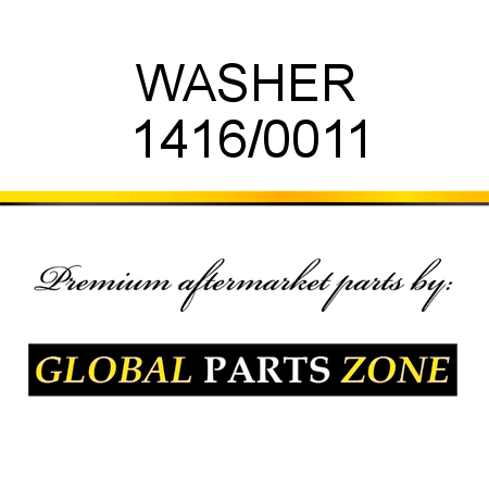 WASHER 1416/0011