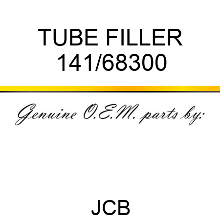 TUBE FILLER 141/68300