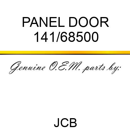 PANEL DOOR 141/68500