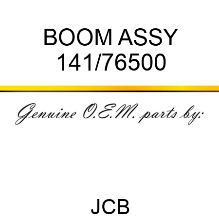 BOOM ASSY 141/76500