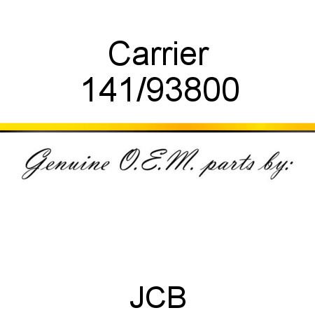 Carrier 141/93800