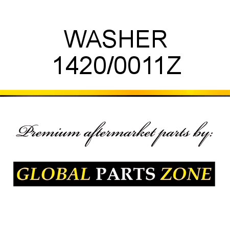 WASHER 1420/0011Z