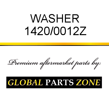 WASHER 1420/0012Z