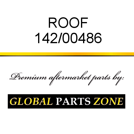 ROOF 142/00486
