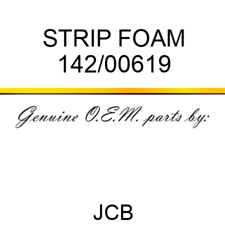 STRIP FOAM 142/00619