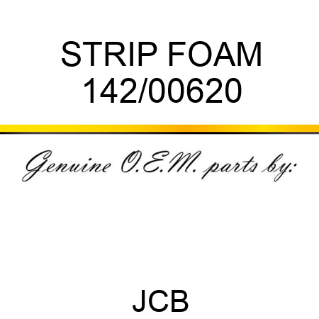STRIP FOAM 142/00620