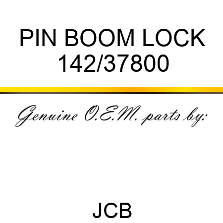PIN BOOM LOCK 142/37800