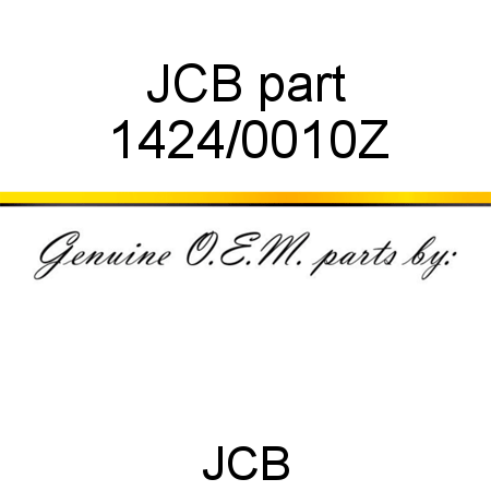 JCB part 1424/0010Z