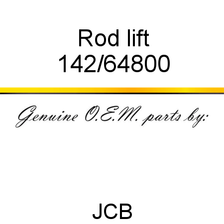Rod, lift 142/64800