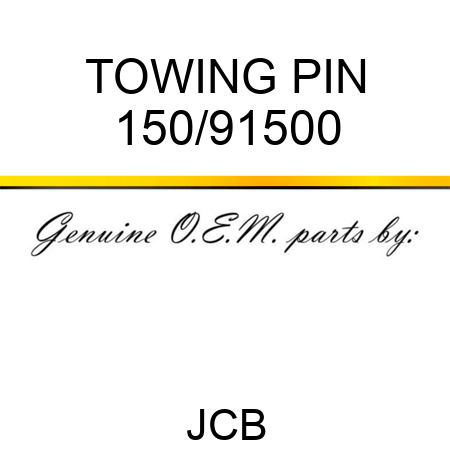 TOWING PIN 150/91500