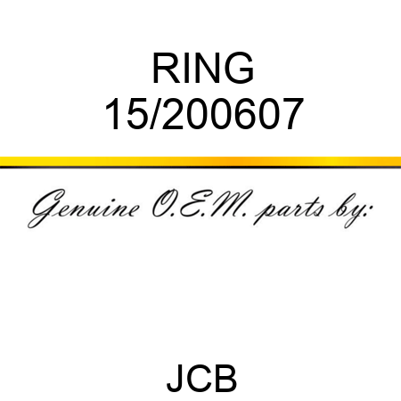 RING 15/200607