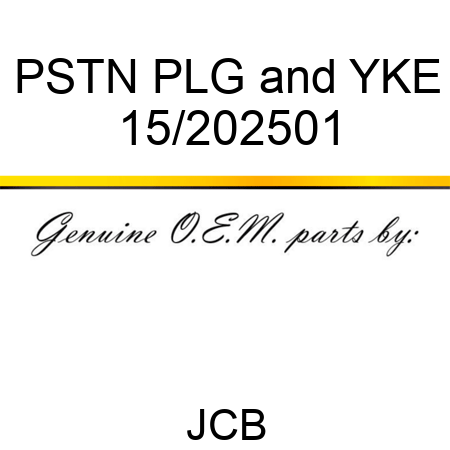 PSTN PLG&YKE 15/202501