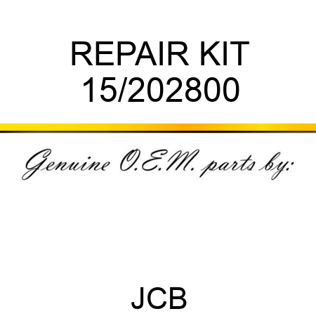 REPAIR KIT 15/202800