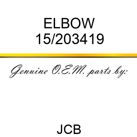 ELBOW 15/203419