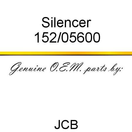 Silencer 152/05600