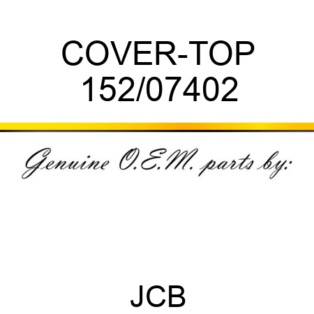 COVER-TOP 152/07402