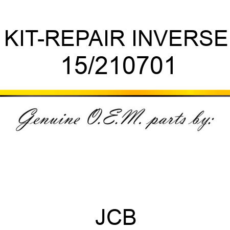 KIT-REPAIR INVERSE 15/210701