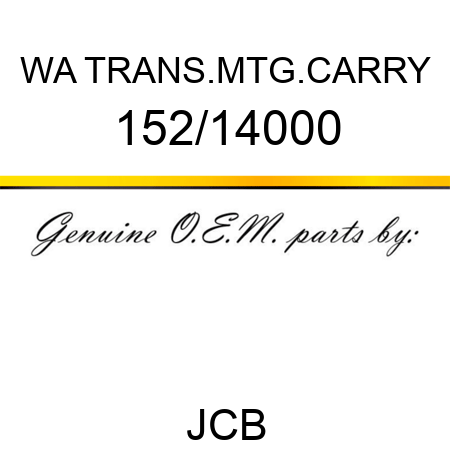 WA TRANS.MTG.CARRY 152/14000