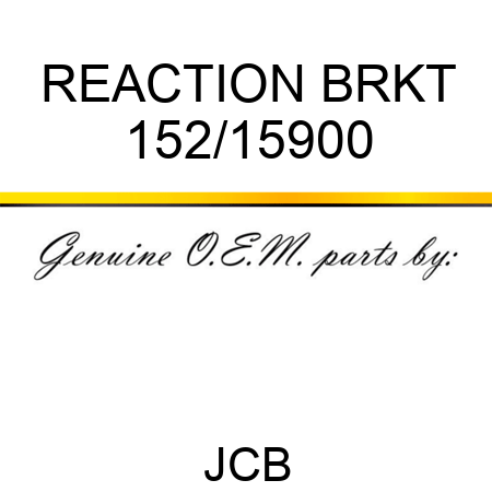 REACTION BRKT 152/15900
