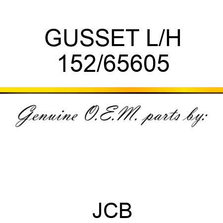 GUSSET L/H 152/65605