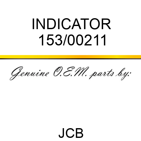 INDICATOR 153/00211