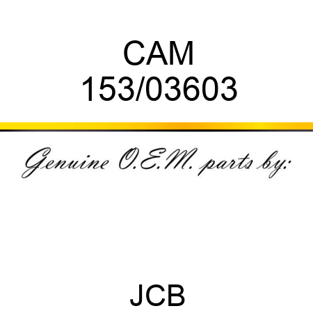 CAM 153/03603