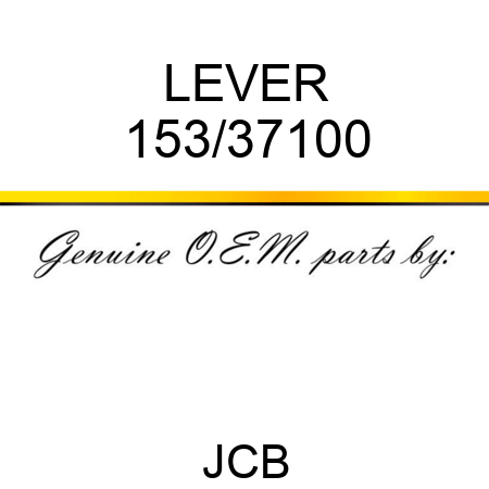 LEVER 153/37100