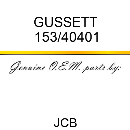 GUSSETT 153/40401