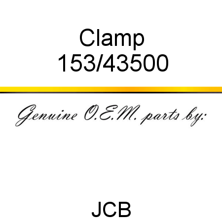 Clamp 153/43500