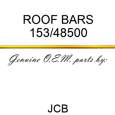 ROOF BARS 153/48500
