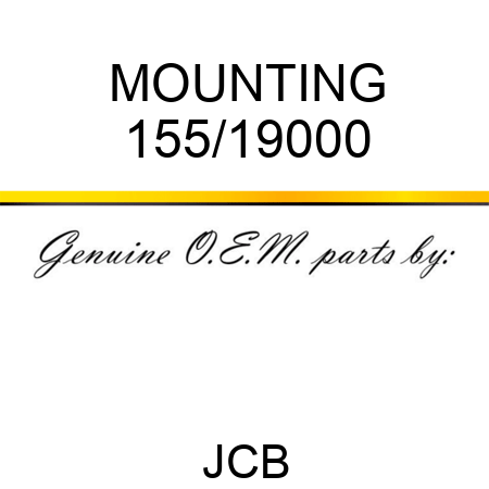 MOUNTING 155/19000