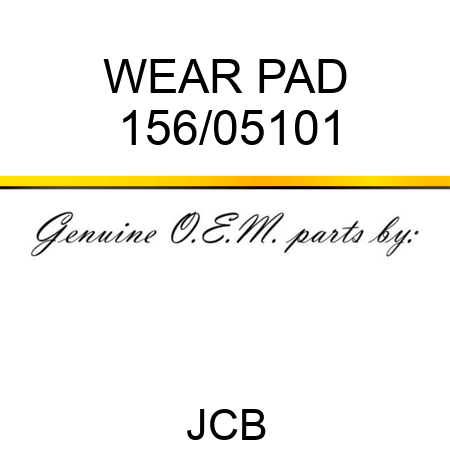 WEAR PAD 156/05101