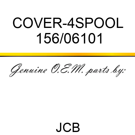 COVER-4SPOOL 156/06101