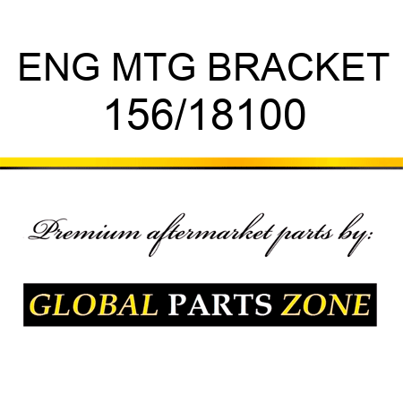 ENG MTG BRACKET 156/18100