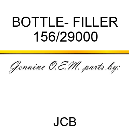 BOTTLE- FILLER 156/29000