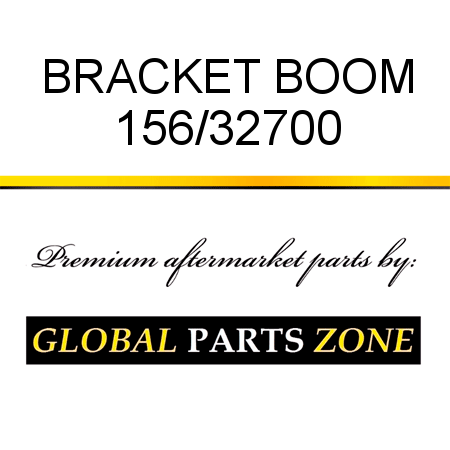 BRACKET BOOM 156/32700