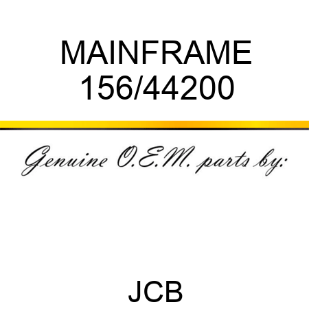 MAINFRAME 156/44200