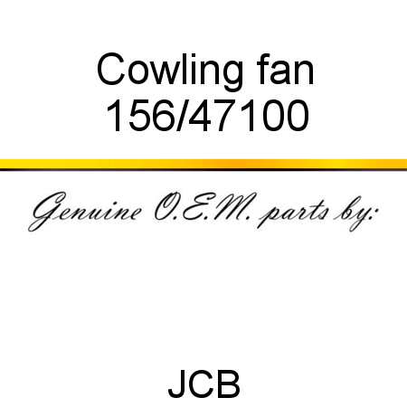 Cowling, fan 156/47100